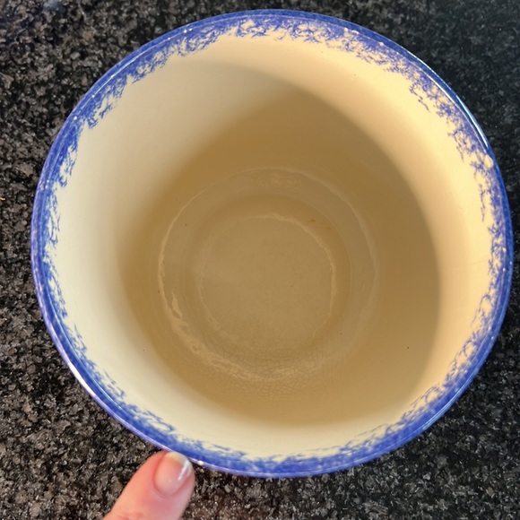 Molly Dallas Blue Spatterware Bowls Cow & Pig - Picture 8 of 10